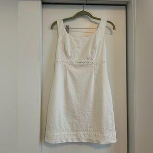 Vintage Lilly Pulitzer White Sleeveless Dress